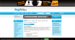 Desktop Screenshot of megafirmy.cz